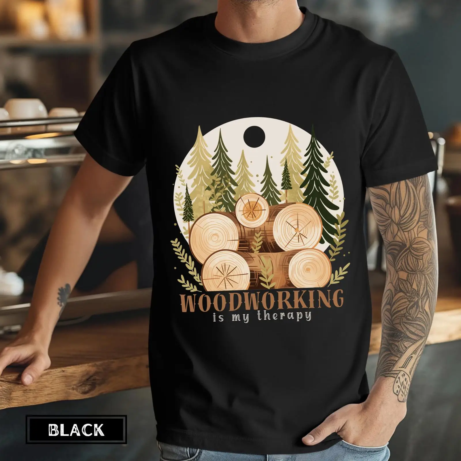 Woodworking Therapy - Woodworking Is My Therapy T Shirt