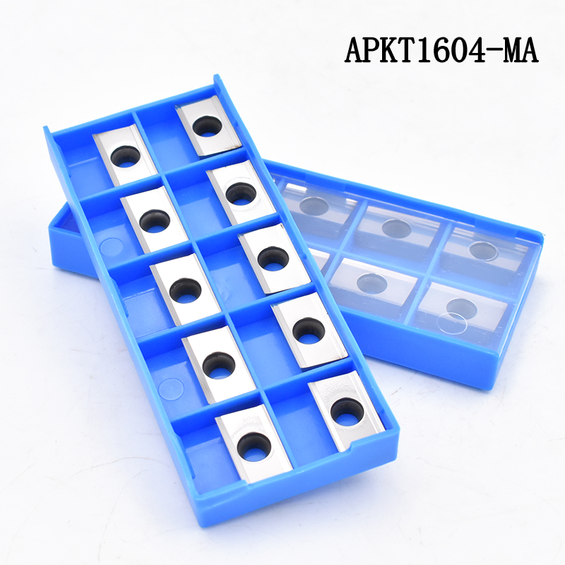 10PCS/LOT APKT1604 MA R0.2 R0. - Parting Tool Lathe review and price