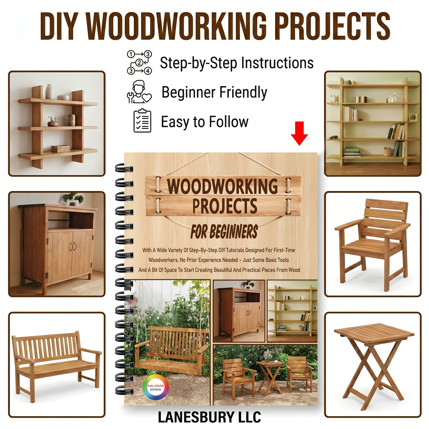 Woodworking Projects Book For  - Woodworking Ebook review and price