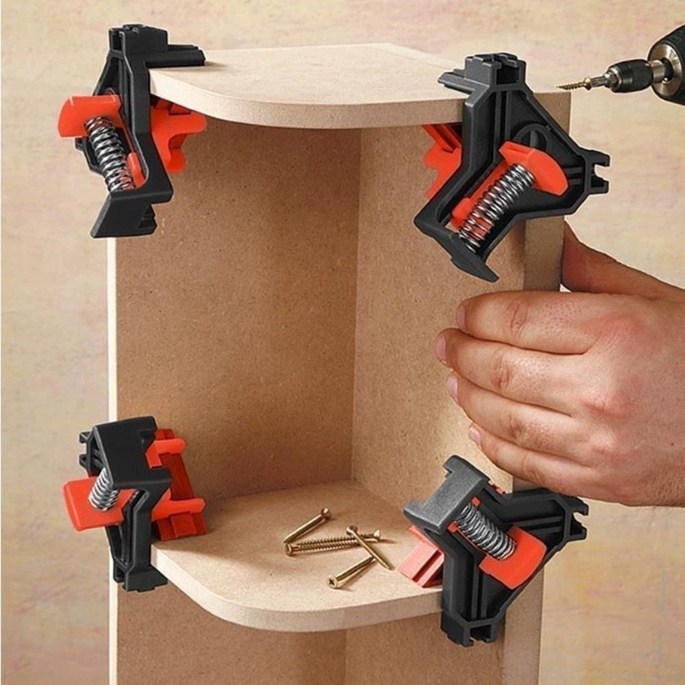 4pcs 90° Right Angle Clamp Fix - Woodworking Carpenter review and price