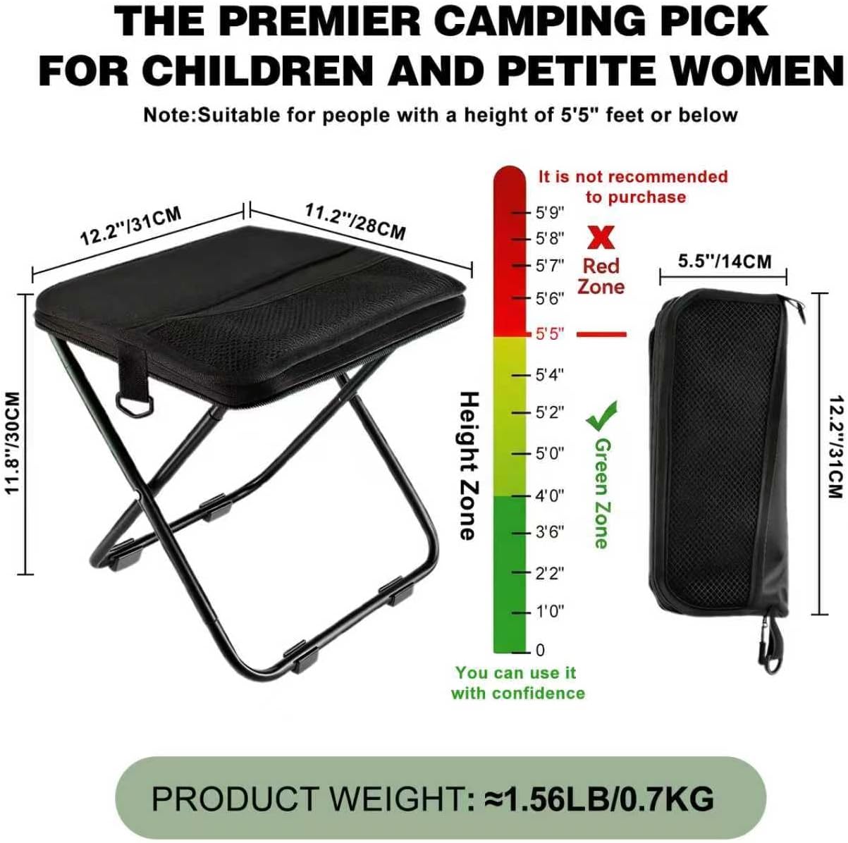 GMOX Camping Stool Portable Ch - Woodworking Outdoor Furniture review and price