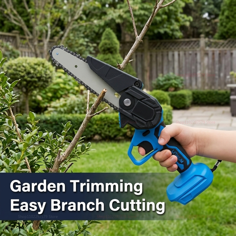 6 Inch Cordless Electric Chain - Woodworking Yard Projects review and price