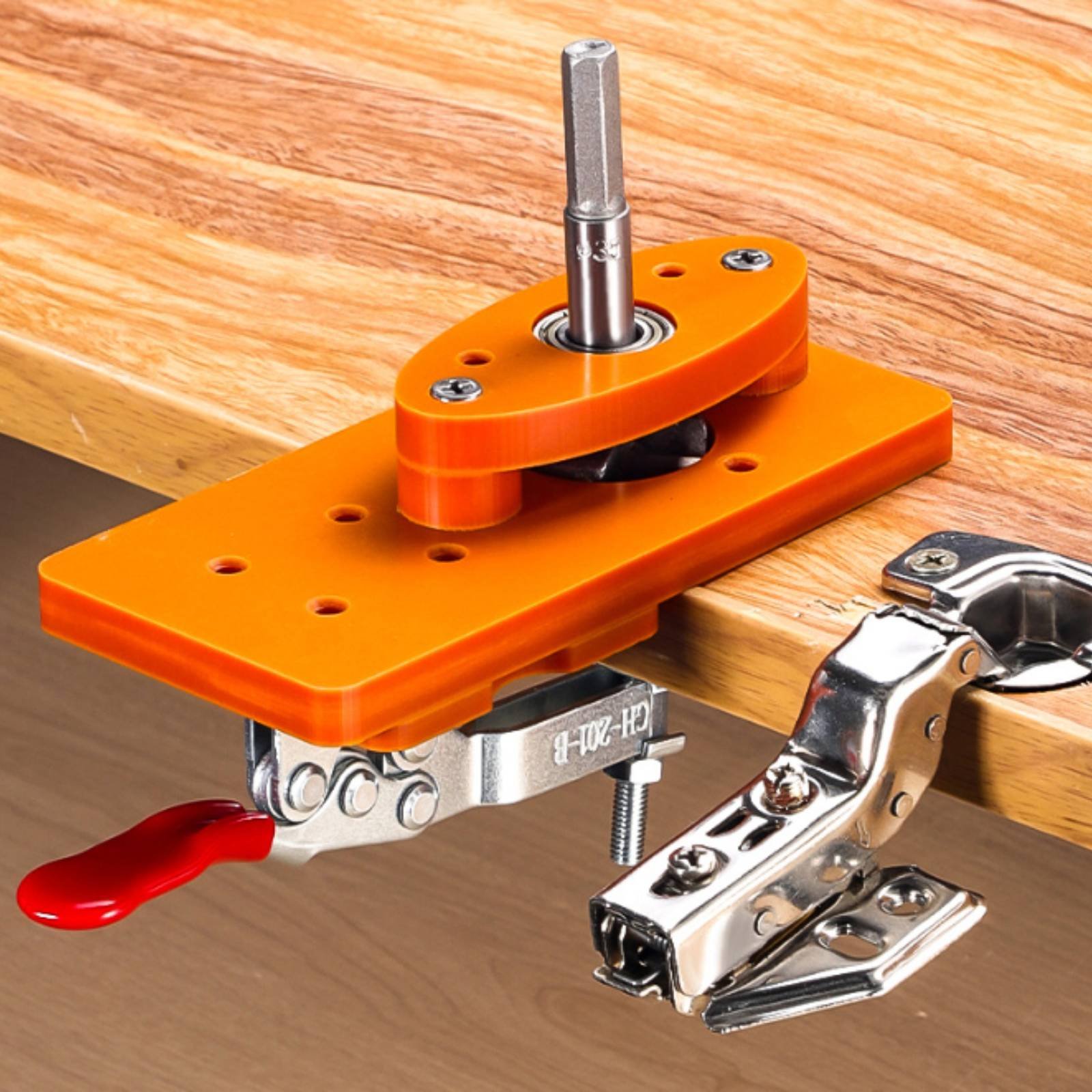 35mm Hinge Drilling Jig Long-L - Woodworking Carpenter review and price