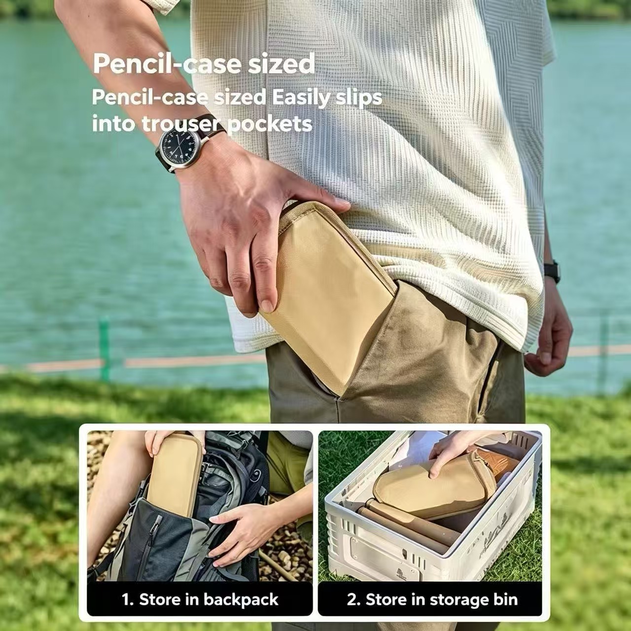 Magza Portable Folding Stool U - Woodworking Outdoor Furniture review and price