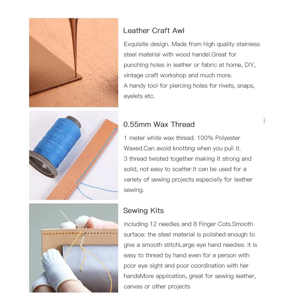 WUTA Professional Leather Craf - Woodworking Basic Tools review and price