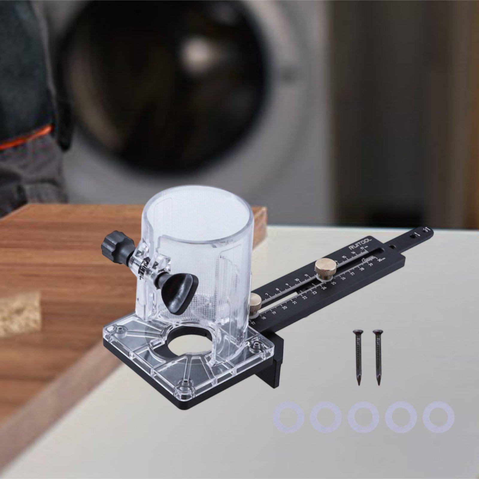 Router Circle Cutting Jig Mult - Woodworking Carpenter review and price