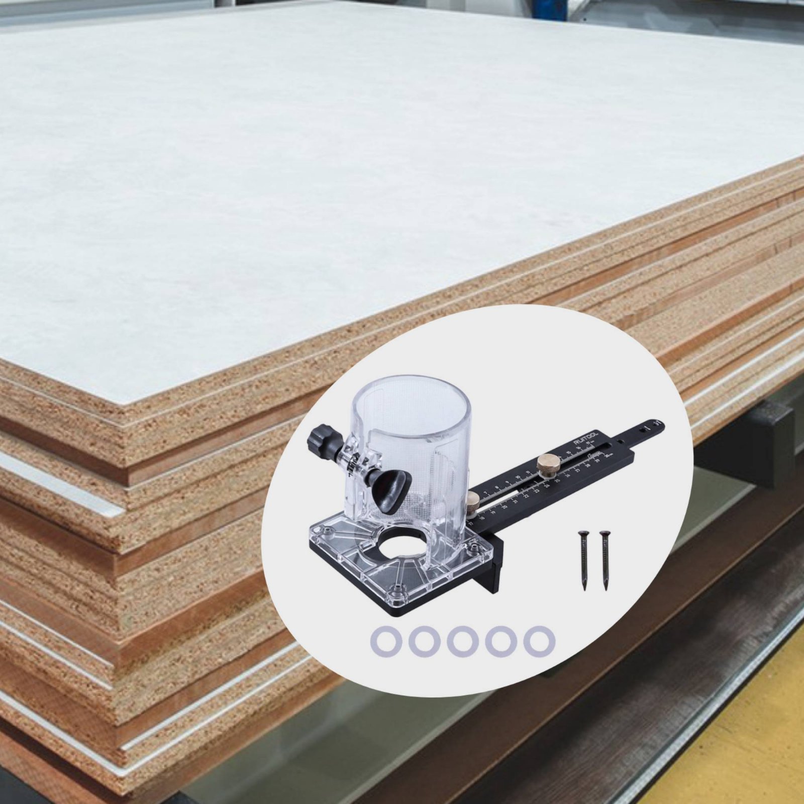 Router Circle Cutting Jig Mult - Woodworking Carpenter review and price